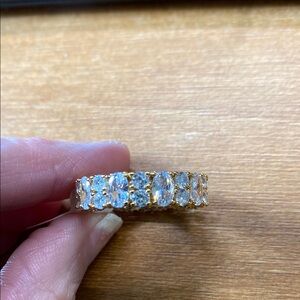 Bomb Party Gold Eternity Ring